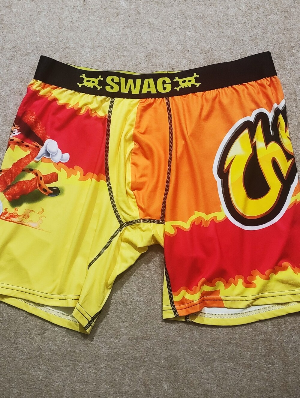 Swag Flaming Hot Cheetos Boxer Brief -H